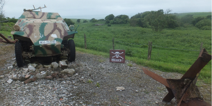 Audinghen-bunker-Todt-museum-opaalkust-Frankrijk-tank