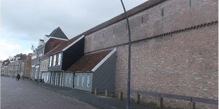 Zwolle-stadsmuur-Nederland