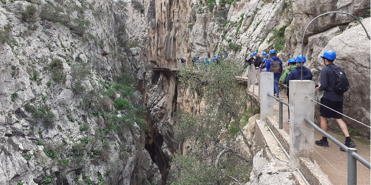 Caminito-del-Rey-Koningspaadje-Koningsweg-pad-Malaga-Spanje