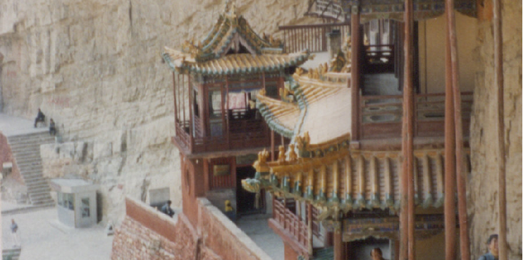 Datong-hangende-tempels-Heng-China