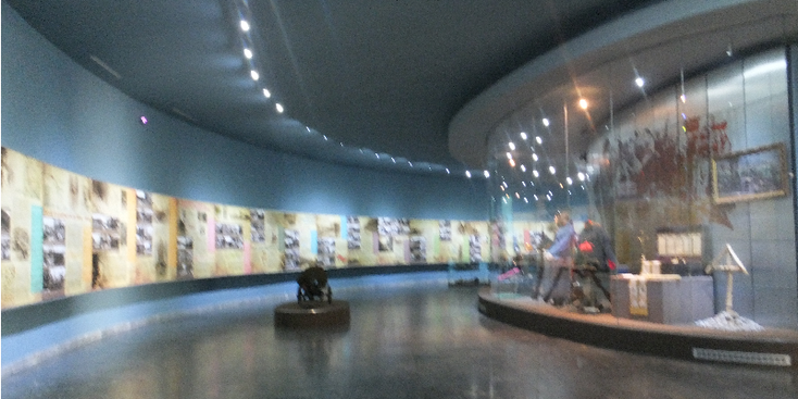 Svidnik-oorlogsmuseum-vitrine-WW2-Slowakije