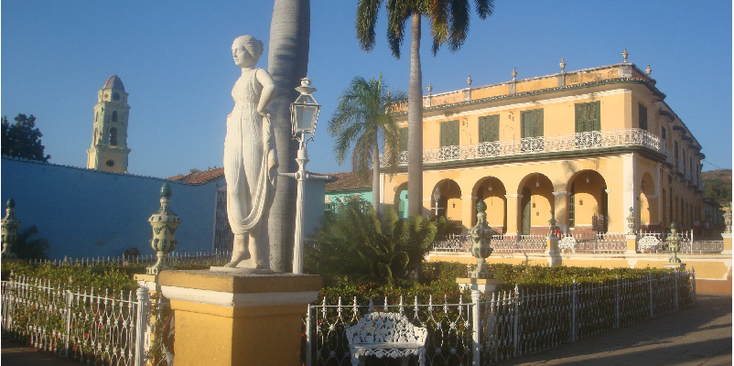 Trinidad-Plaza-Mayor-plein-Cuba