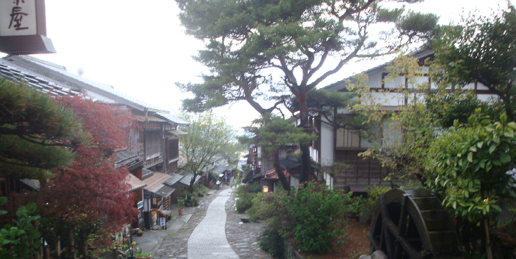 Magome-Tsumago-wandelpad-Japan