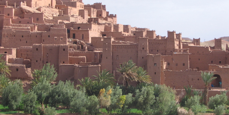 Ait-Benahddoudou-Kasbah-Marokko-lemen-stad-woestijn