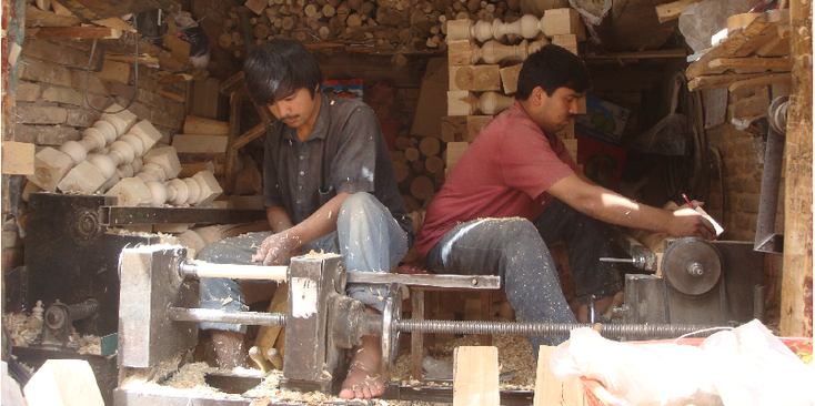 Kashgar-Old-Town-China-Uigur-Mudbrick-House-Craft