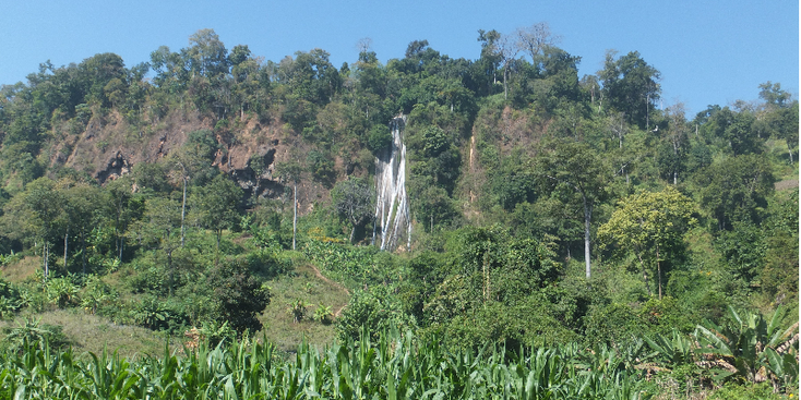 Hsipaw-waterval-Myanmar-Birma