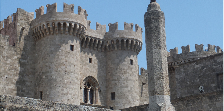 Grandmaster-palace-Grootmeester-paleis-Rhodos-stad-fort-kasteel-kruisvaarders-Griekenland
