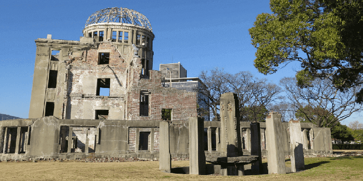 Hiroshima-A-Bomb-Dome-Memorial-Park-Japan