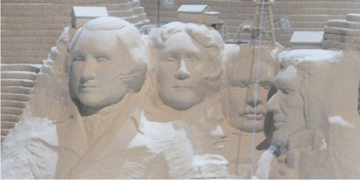 Sculptor-Studio-Mount-Rushmore-presidenthoofd-museum-Verenigde-Staten