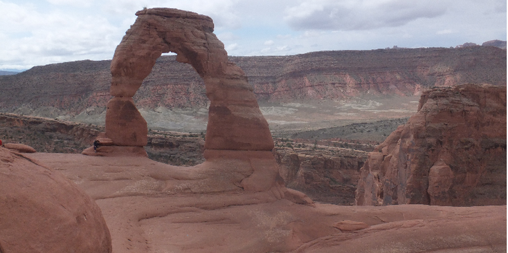 Arches-Nationaal-Park-Delicate-Arch-boog-Verenigde-Staten