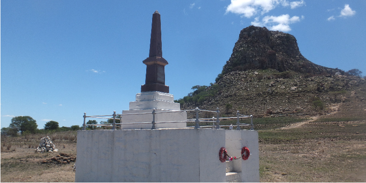 Isandlwana-Eshowe-monument-slagveld-Zuid-Afrika