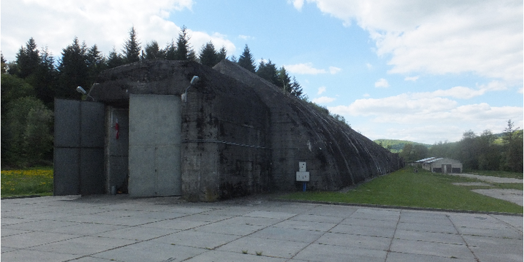 Stepina-Anlage-Sud-bunker-trein-Hitler-hoofdkwartier-Polen-beton-tunnel