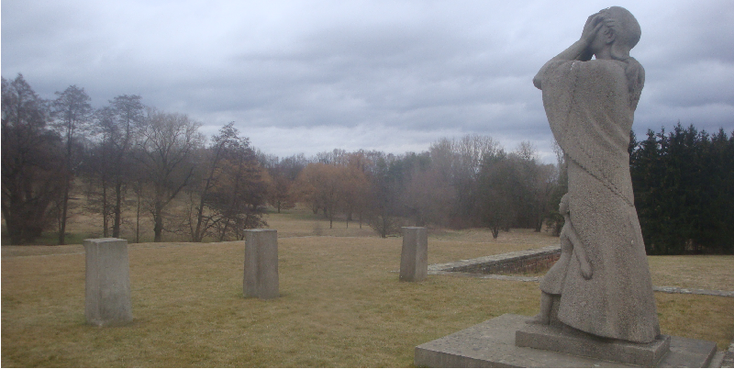 Lidice-monument-beeld-Tsjechië