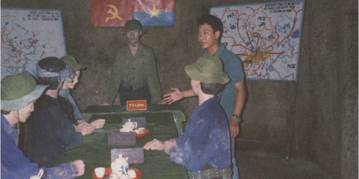 Cu-Chi-tunnel-HQ-Headquarter-VietCong-Ho-Chi-Minh-City-Vietnam