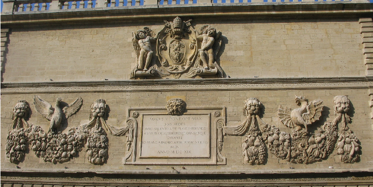 Avignon-gevel-Frankrijk