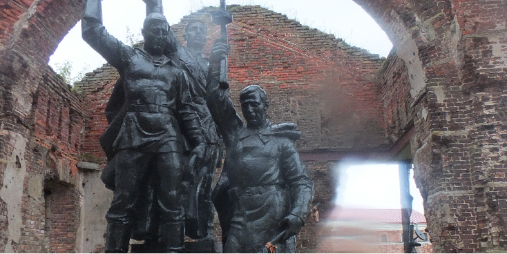 Oreshek-monument-fort-Sjlisselburg-Sleutelstad-Shlisselburg-vesting-Ladoga-meer-eiland-Rusland