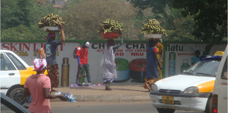 Kumasi-markt-Ghana-Kejetia-Ashanti-straatleven-bananen