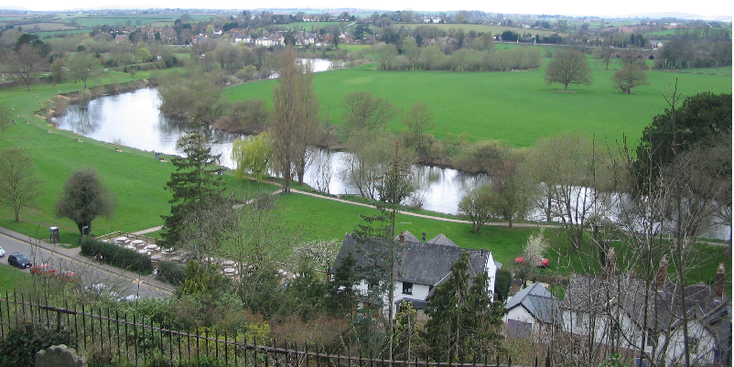 Ross-on-Whye-rivier-Cotswolds-Engeland