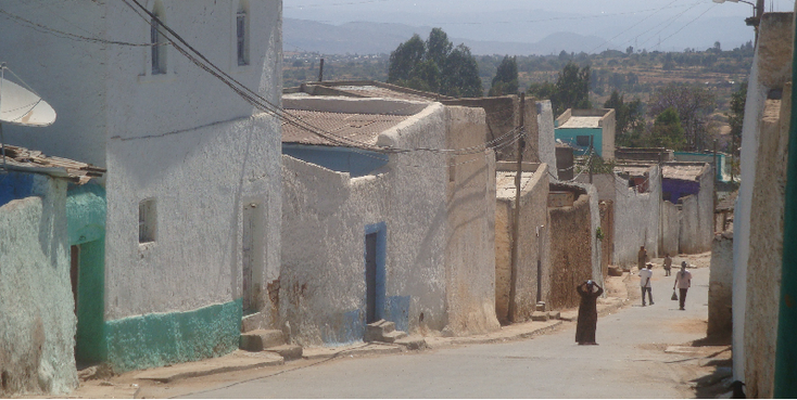 Harar-huizen-Ethiopië-lemen-kleuren