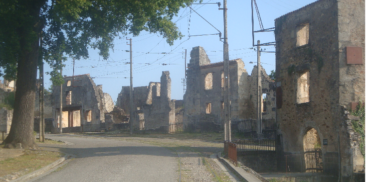 Oradour-sur-Glane-Martyr-martelaarsdorp-herdenking-Frankrijk-WW2-nazi-duits-SS