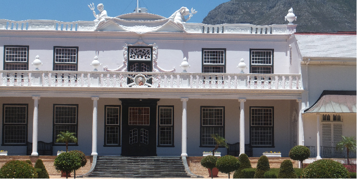 Tuynhuis-ambtswoning-president-Kaapstad-Zuid-Afrika