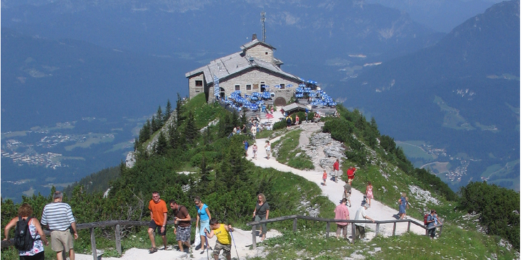 Adelaarsnest-Eagle-Nest-Kehlsteinhause-Hitler-theehuis-Berchtesgaden-Duitsland-nazi