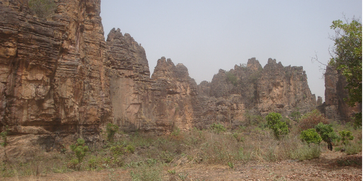 Sindou-piek-Banfora-rotsformatie-Burkina-Faso