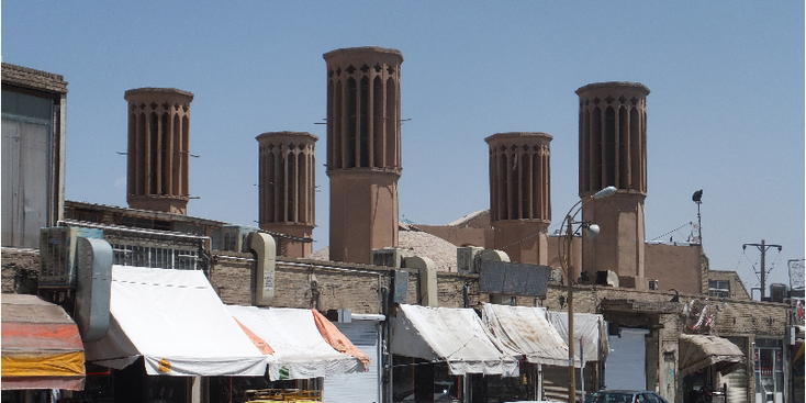 Yazd-Iran-badgir-windvanger