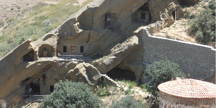 David-Gareja-Kakheti-Georgië-monniken-klooster