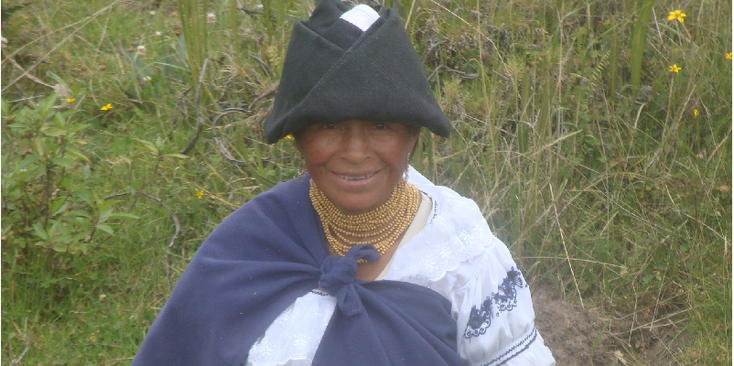 Otavalo-parque-Condor-inheems-Ecuador
