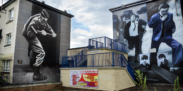 Londenderry-Derry-Ierland-Troubles-muurschilderingen-Sunday-Bloody-Sunday