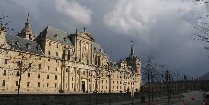 San-Lorenzo-de-Escorial-plein-Spanje-Filips-de-tweede-koning-graven-klooster
