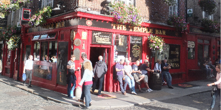 Dublin-Pub-Ierland-hoofdstad-Guinness-Temple-Bar