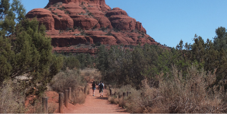 Bell-Rock-Sedona-Red-Rock-Country-rode-rotsen-Verenigde-Staten