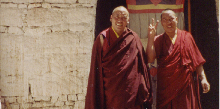 Tibet-monnik-klooster-China