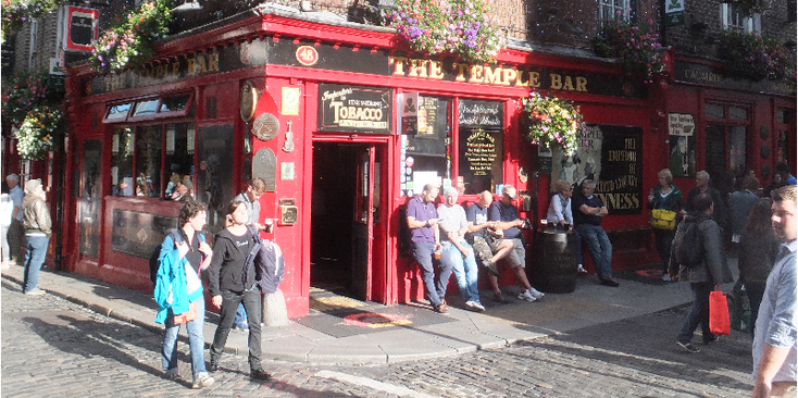 Temple-bar-Dublin-kroeg-pub-cafe-bloemen-Ierland