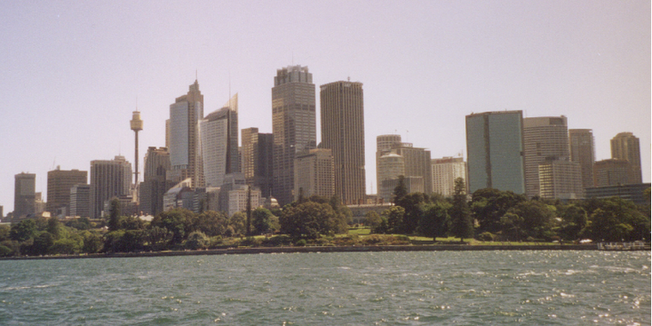 Sydney-Australië-Skyline-Ferry