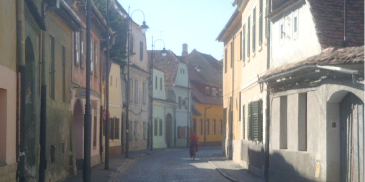 Sibiu-Roemenië-de-ogen-plein