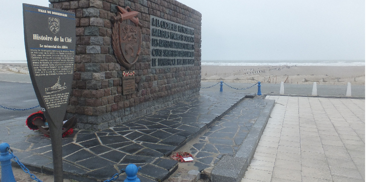 Duinkerken-Miracle-Operation-Dynamo-Monument-Beach-Boulevard-France