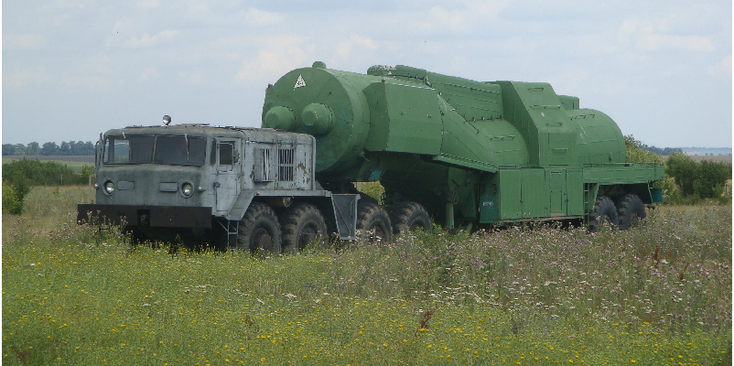 Pervomaysk-nucleaire-raket-museum-truck-Oekraïne