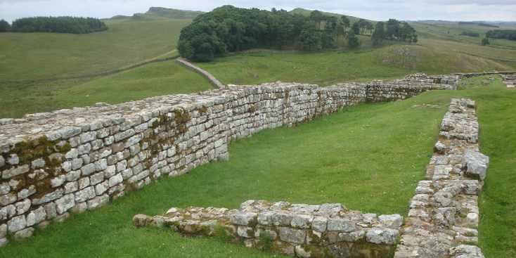 Housesteads-Romeins-fort-Hadrian-Wall-muur-Engeland-Schotland