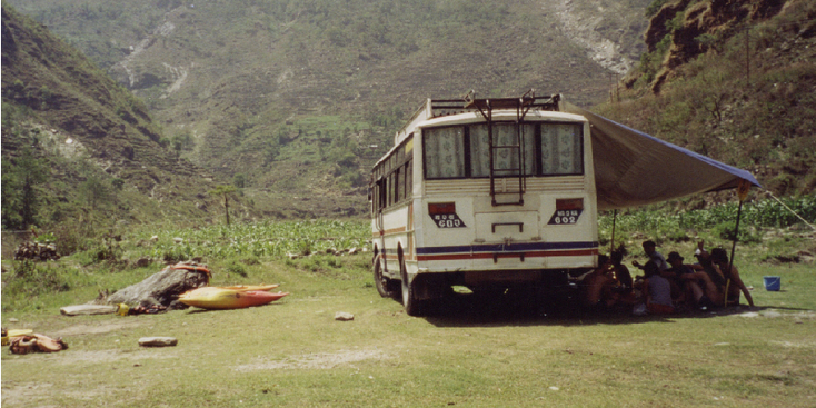 Bhote-Koshi-River-Rafting-Bus-Nepal