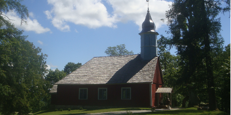 Gauja-nationaal-park-Sigulda-kerk-Letland
