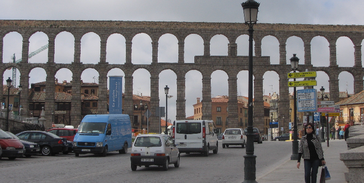 Segovia-Romeins-Aquaduct-Spanje
