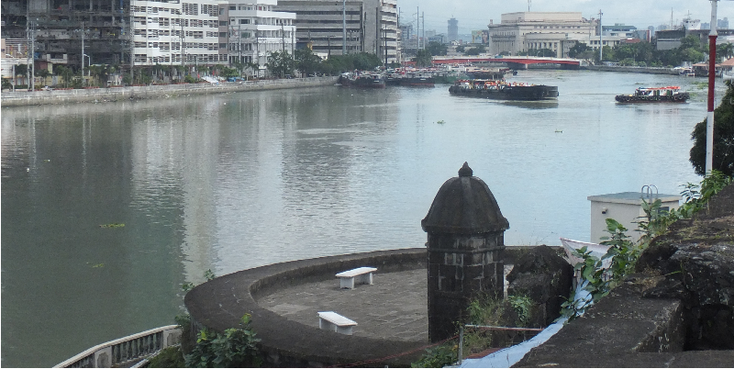 Intramuros-Santiago-fort-muur-centrum-Manila-Manilla-Filipijnen