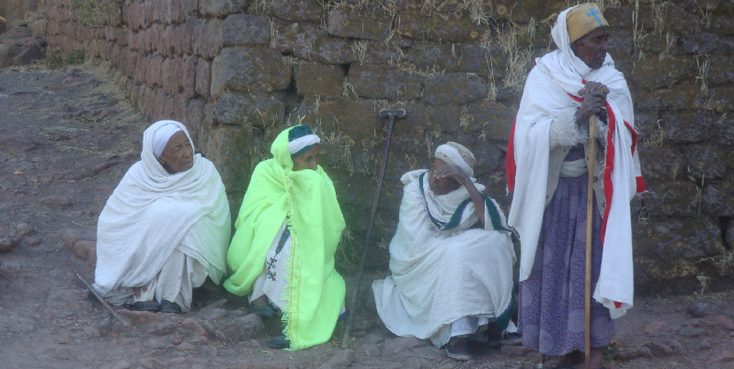 Lalibela-Ethiopië-rots-kerken-ondergronds-heilig-monnik-Bet-Medhane-Alem