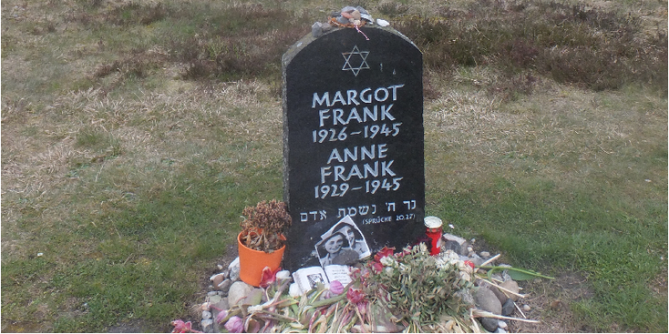 Bergen-Belsen-concentratiekamp-nazi-WW2-graf-zerk-tombe-Margot-Anne-Frank-Duitsland