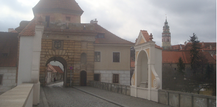 Budejovicka-poort-Cesky-Krumlov-Tsjechië