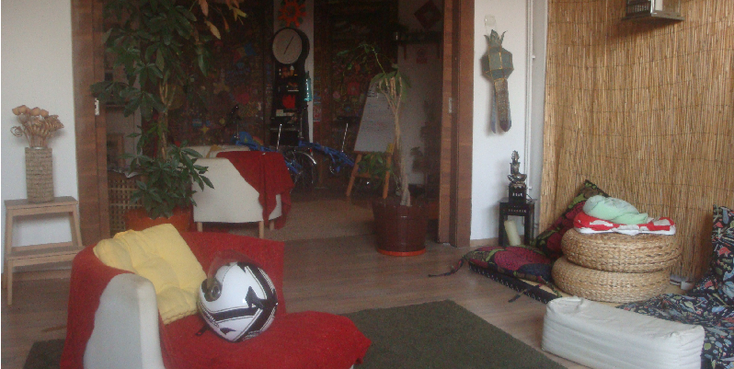Cozyness-hostel-huiskamer-Boekarest-Roemenië