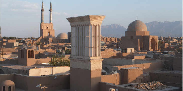 Yazd-Iran-badgir-windvanger